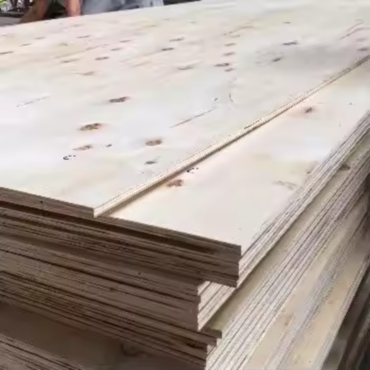 Hardwood CDX Pine Plywood 4x8 For Construction